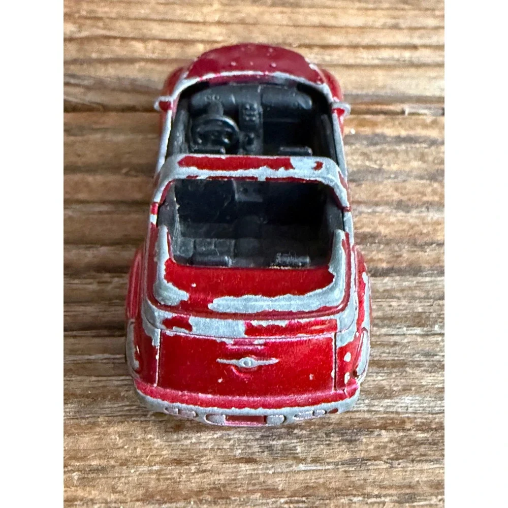 Y2K 2000s Matchbox Chrysler PT Cruiser Convertible Red 1 60 Diecast Car Toy